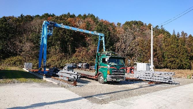 本社工場 製品出荷エリア
